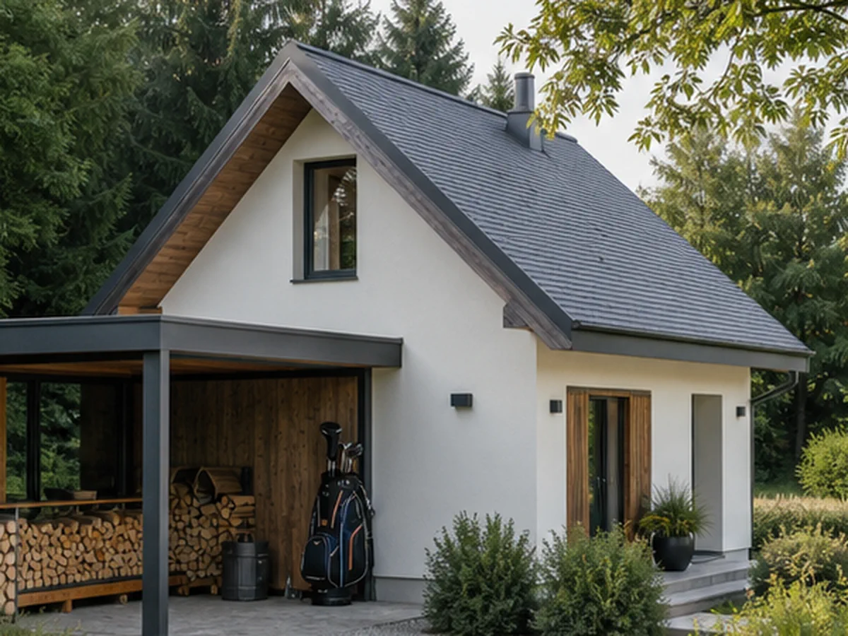 Wohnhaus als Rückzugsort für regelmäßige Golftage